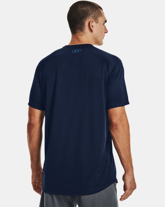 Men's UA Velocity 21230 T-Shirt, Navy, pdpMainDesktop image number 1